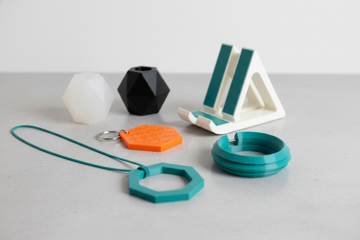 3D-gedruckte Accessoires