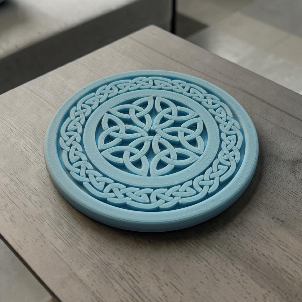 Keltischer Untersetzer – Handgefertigtes Knoten-Design