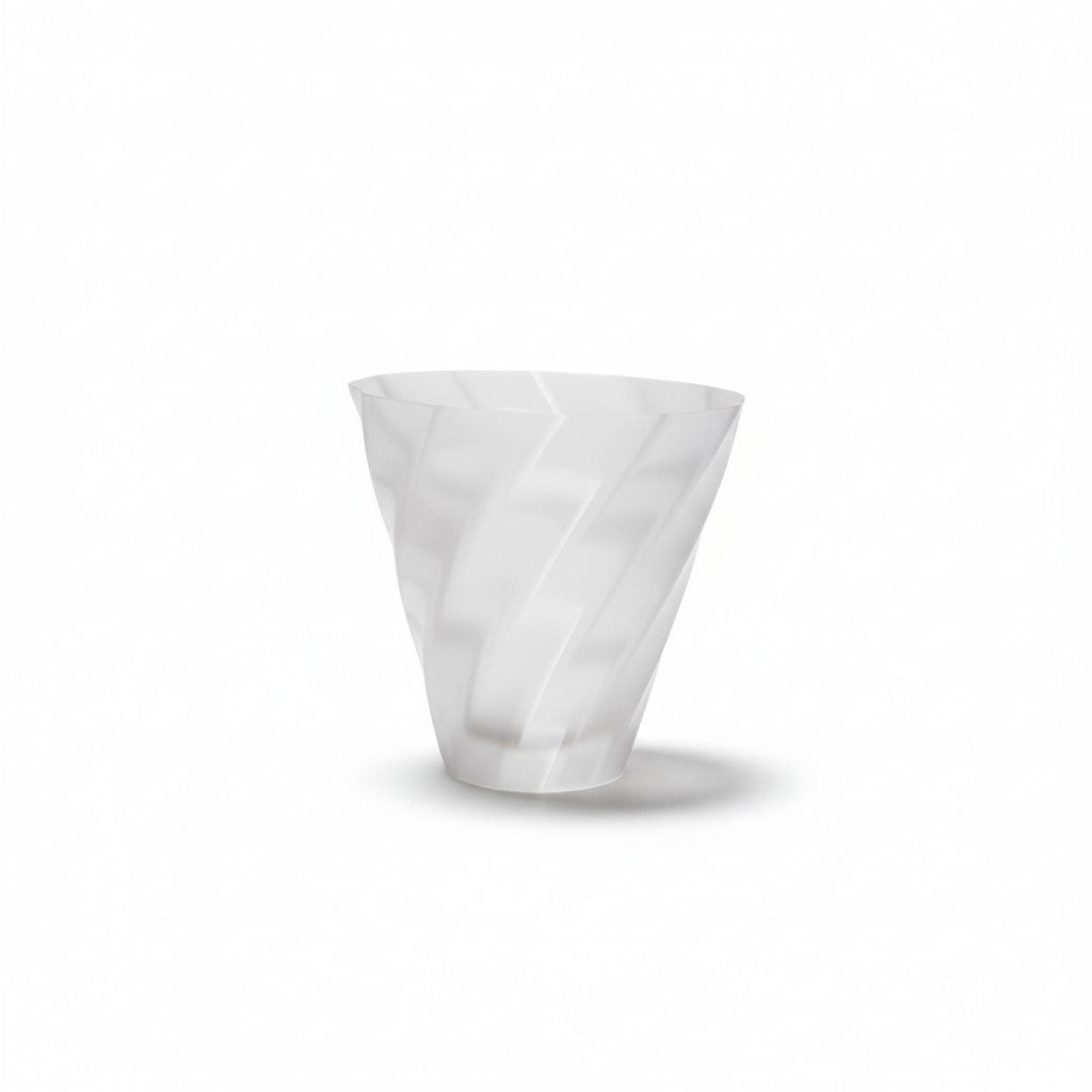Swirled Vase I – Facetten-Vase (Trio Serie)