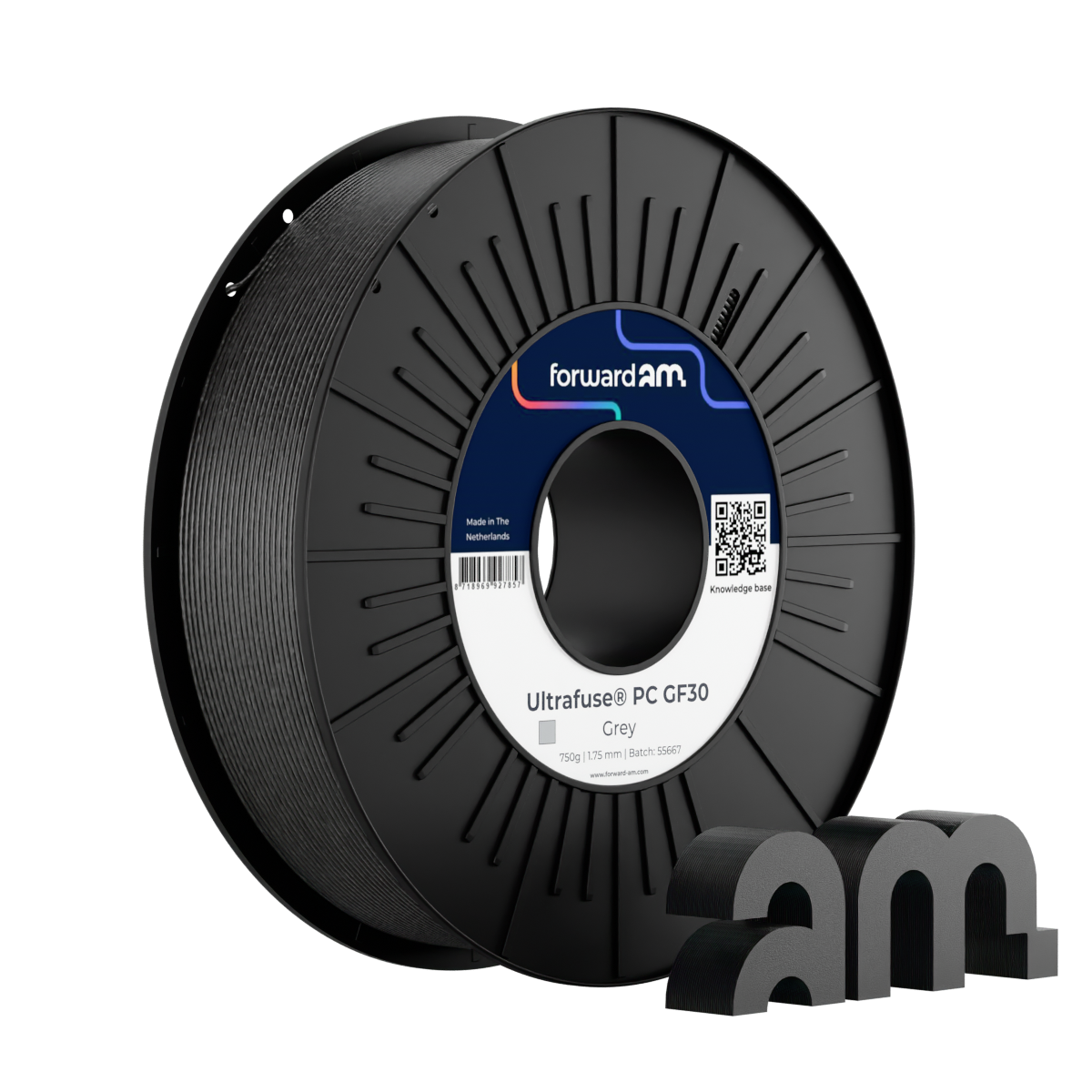 Ultrafuse® PC GF30 – Black (1,75 mm) – 750 g